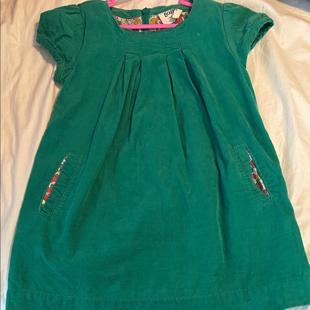 Mini Boden Teal Casual Kids Dress